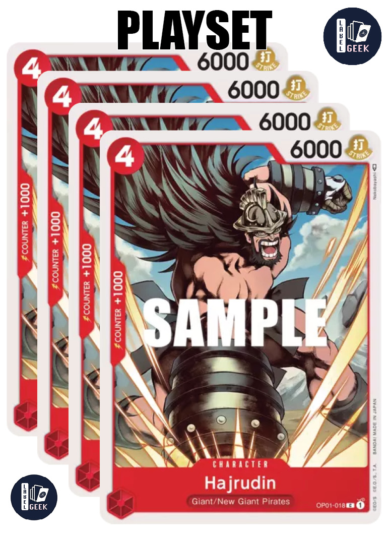 PLAYSET OP01-018 HAJRUDIN