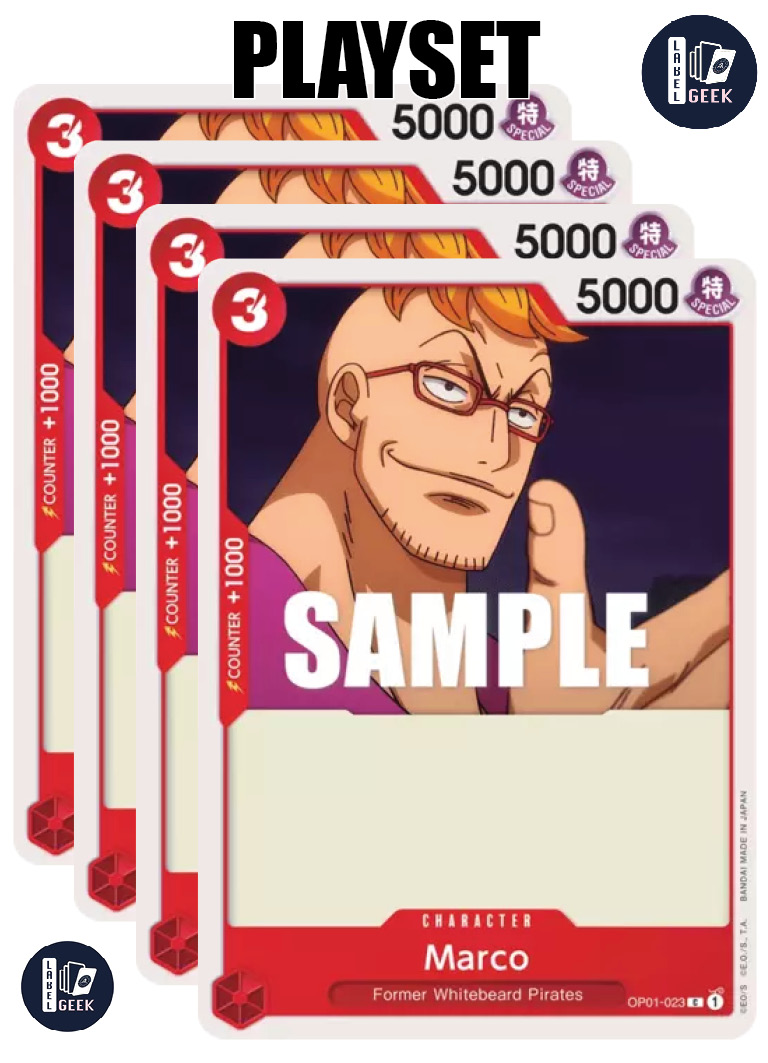 PLAYSET OP01-023 MARCO