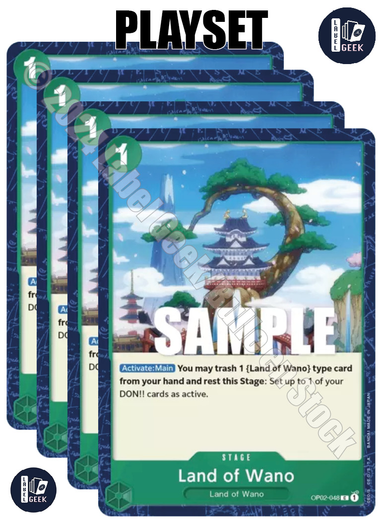 PLAYSET OP02-048 LAND OF WANO