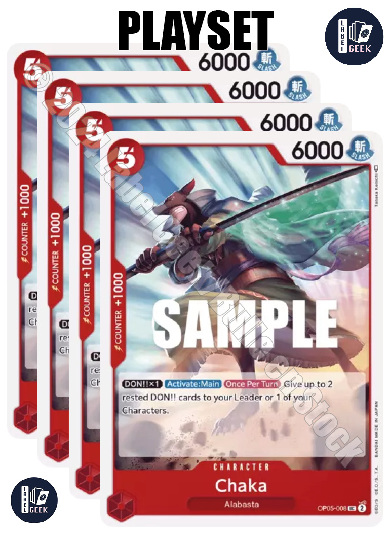 PLAYSET OP05-008 CHAKA