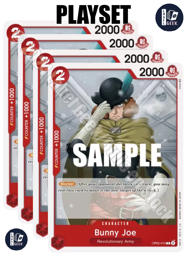 Visuel PLAYSET OP05-013 BUNNY JOE
