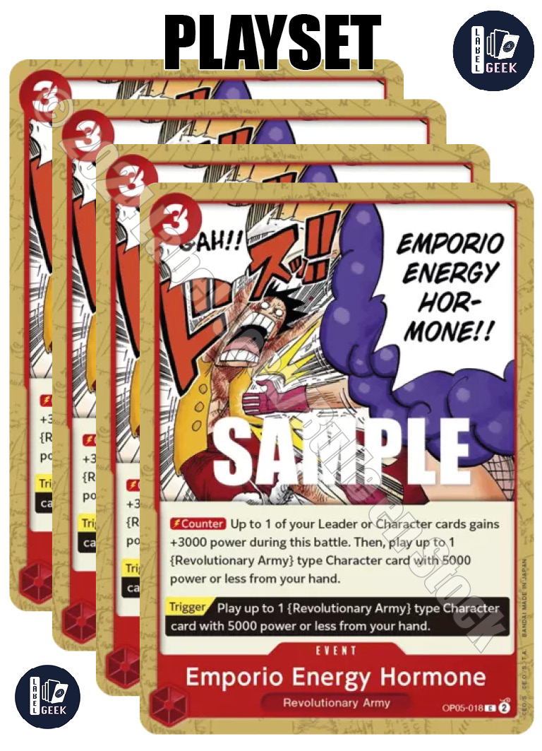 PLAYSET OP05-018 EMPORIO ENERGY HORMONE