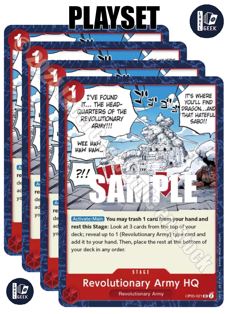 PLAYSET OP05-021 REVOLUTIONARY ARMY HQ