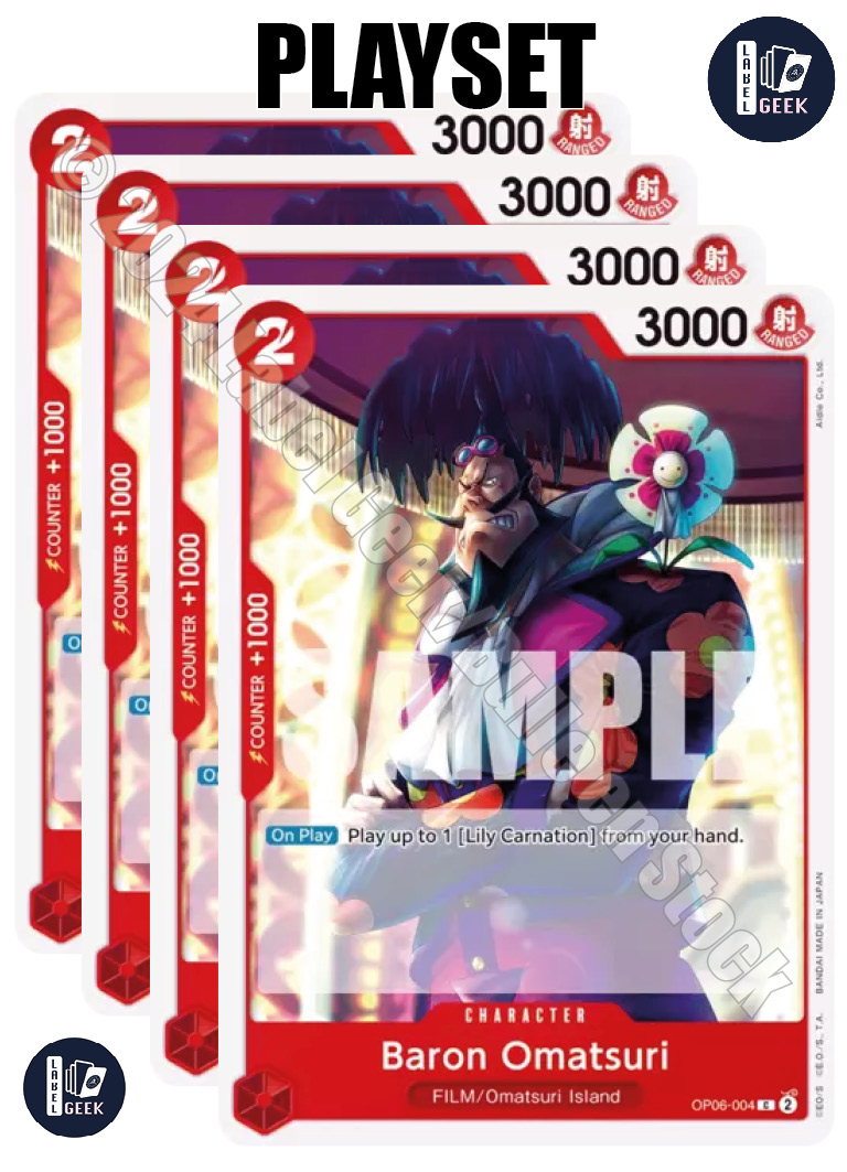 PLAYSET OP06-004 BARON OMATSURI