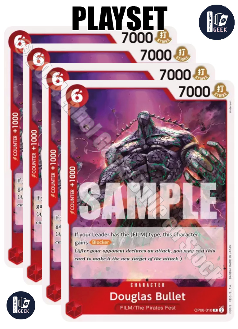 PLAYSET OP06-010 DOUGLAS BULLET