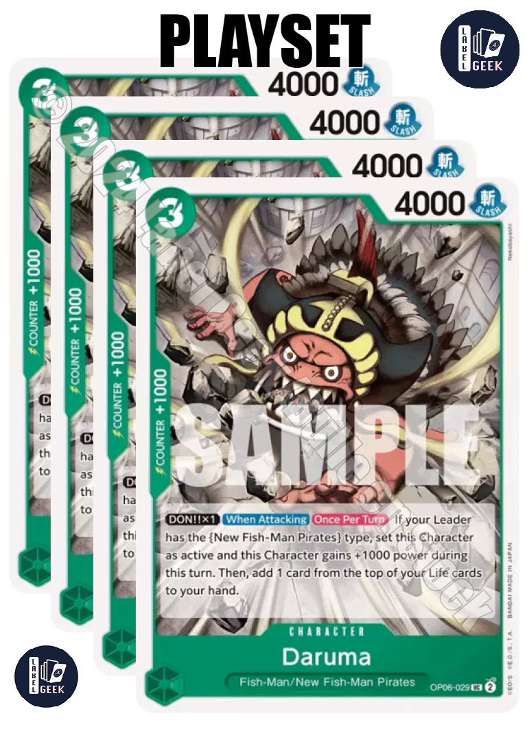 PLAYSET OP06-029 DARUMA