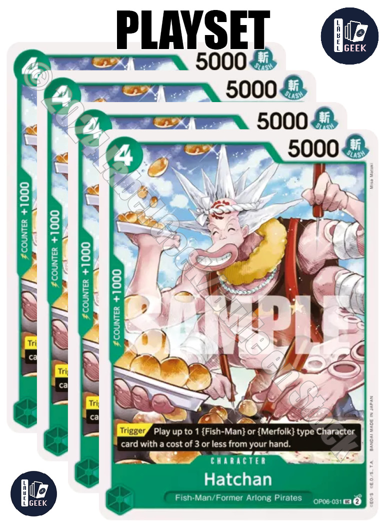 PLAYSET OP06-031 HATCHAN