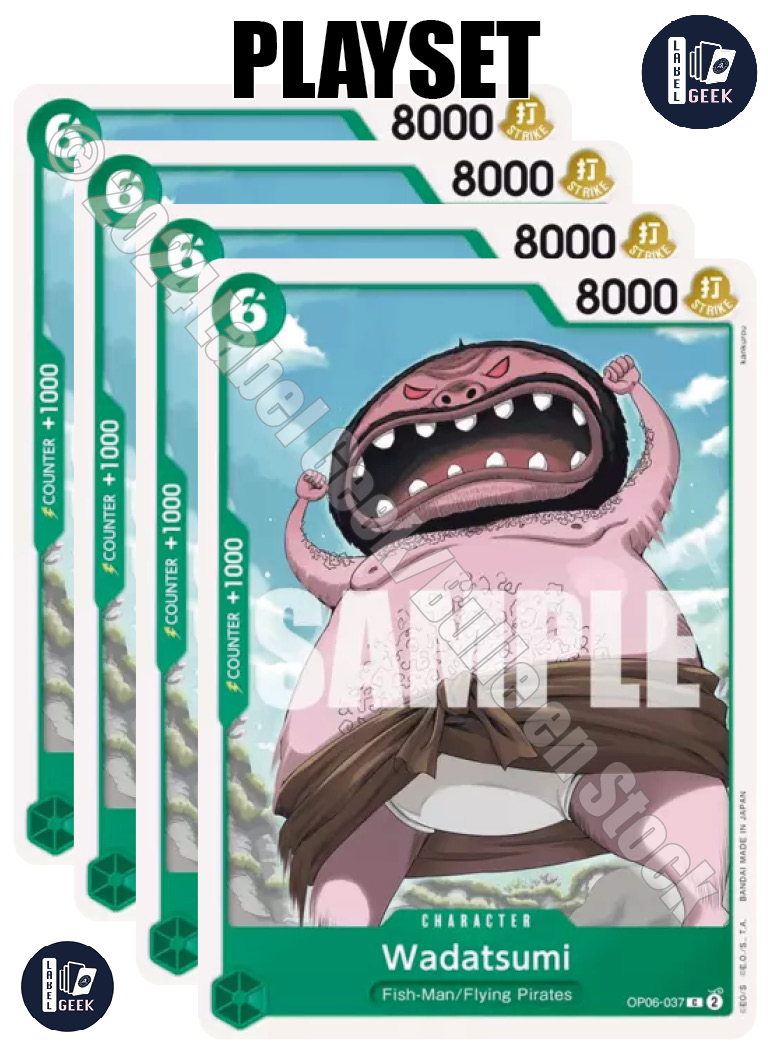 PLAYSET OP06-037 WADATSUMI