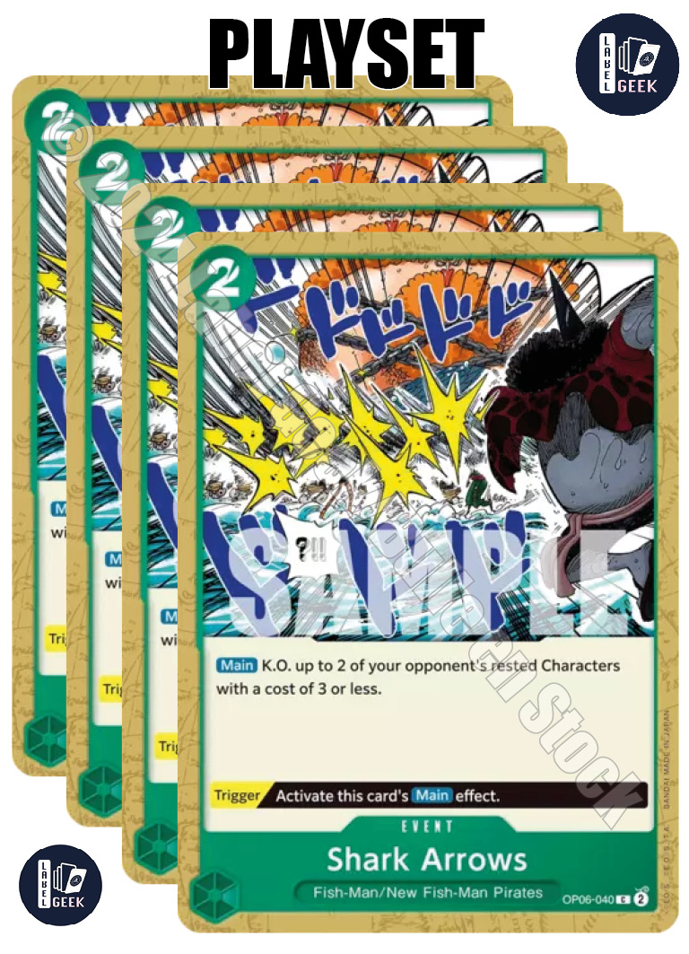 PLAYSET OP06-040 SHARK ARROWS