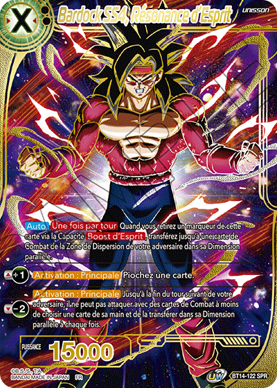 BT14-122 (SPR) BARDOCK SS4, RESONANCE D'ESPRIT