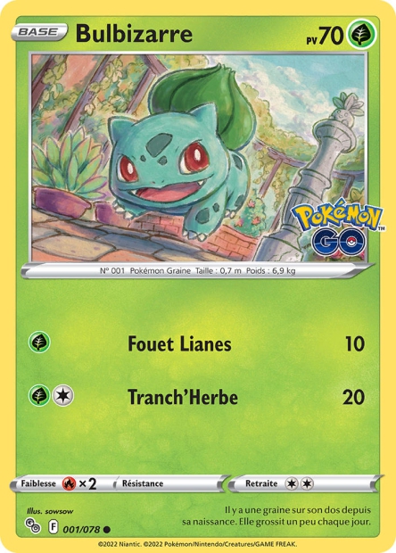 EB10.5 [FR] PGO (REVERSE) 001 BULBIZARRE