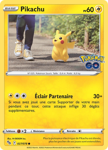 EB10.5 [FR] PGO (REVERSE) 027 PIKACHU