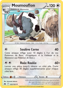 EB12.5 [FR] CRZ (REVERSE) 122 MOUMOUFLON (RARE)