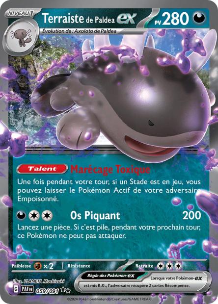 EV04.5 [FR] PAF 059 TERRAISTE DE PALDEA EX (DOUBLE RARE)