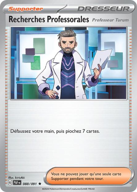 EV04.5 [FR] PAF (REVERSE) 088 RECHERCHES PROFESSORALES (HOLO)