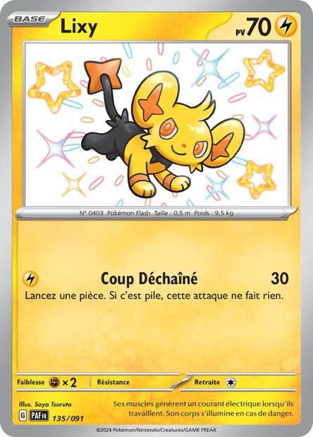 EV04.5 [FR] PAF 135 LIXY (SECRETE CHROMATIQUE RARE)