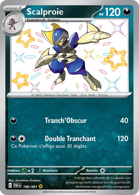 EV04.5 [FR] PAF 186 SCALPROIE (SECRETE CHROMATIQUE RARE)
