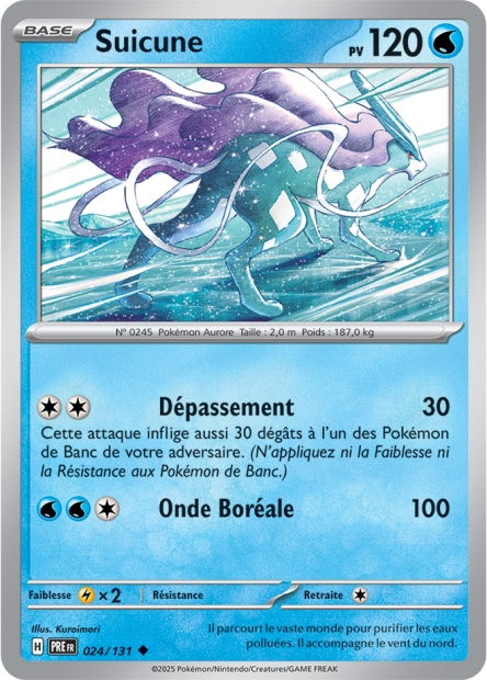 EV08.5 [FR] PRE (REVERSE) 024 SUICUNE (UNCO)