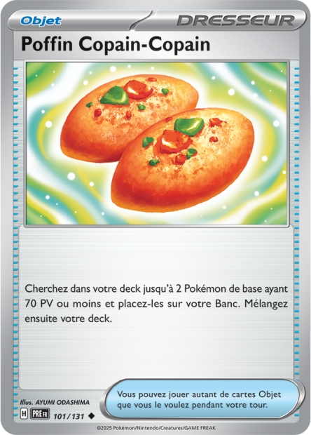 EV08.5 [FR] PRE (POKEBALL) 101 POFFIN COPAIN-COPAIN (UNCO)