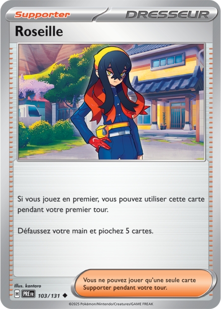 EV08.5 [FR] PRE (POKEBALL) 103 ROSEILLE (UNCO)