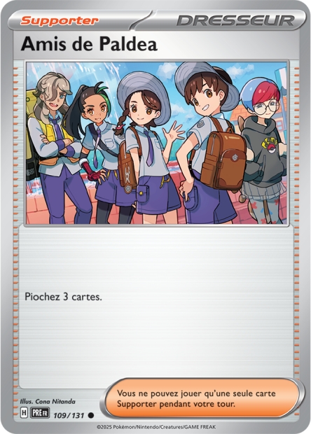 EV08.5 [FR] PRE (REVERSE) 109 AMIS DE PALDEA (COMMUNE)