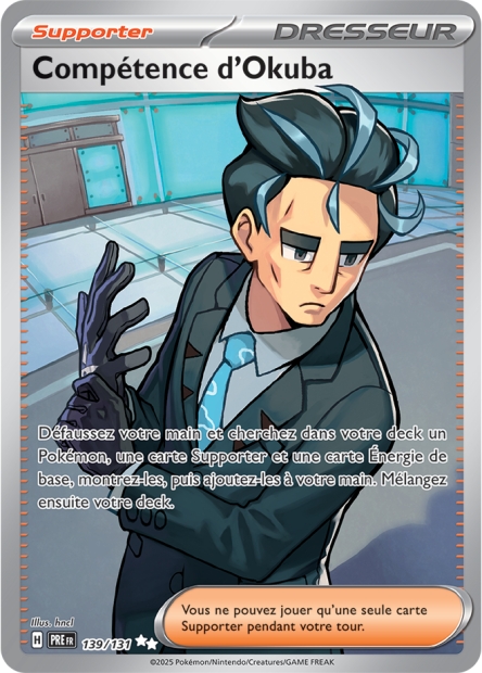 EV08.5 [FR] PRE 139 COMPETENCE D'OKUBA (SECRETE ULTRA RARE)
