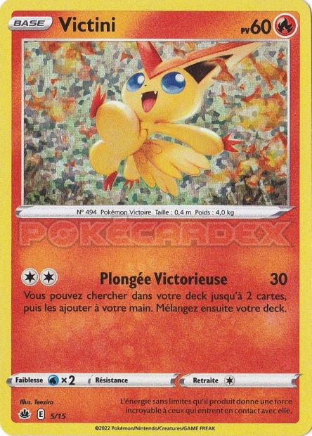 MCDO22 [FR] 005 VICTINI (HOLO) - [EB07 020]