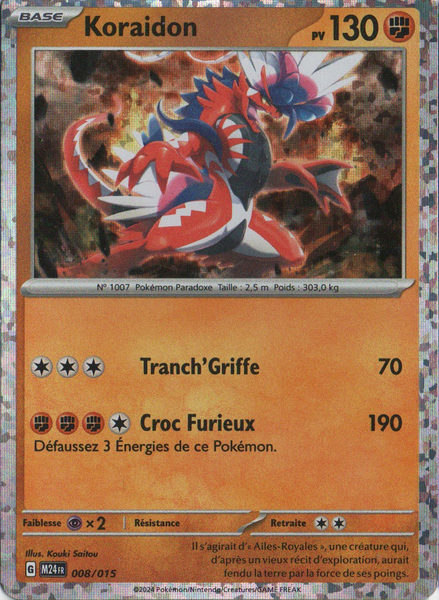 MCDO24 [FR] 008 KORAIDON (HOLO)