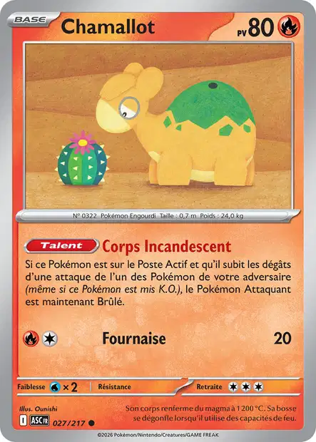 ME02.5 [FR] ASC (POKEBALL) 027 CHAMALLOT (COMMUNE)