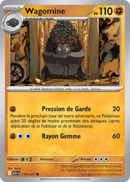 ME02.5 [FR] ASC (REVERSE) 119 WAGOMINE (COMMUNE)