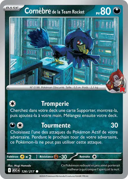 ME02.5 [FR] ASC 126 CORNEBRE DE LA TEAM ROCKET (COMMUNE)