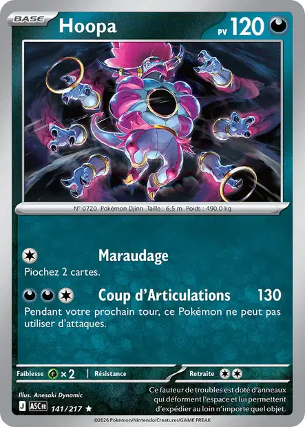 ME02.5 [FR] ASC 141 HOOPA (HOLO)