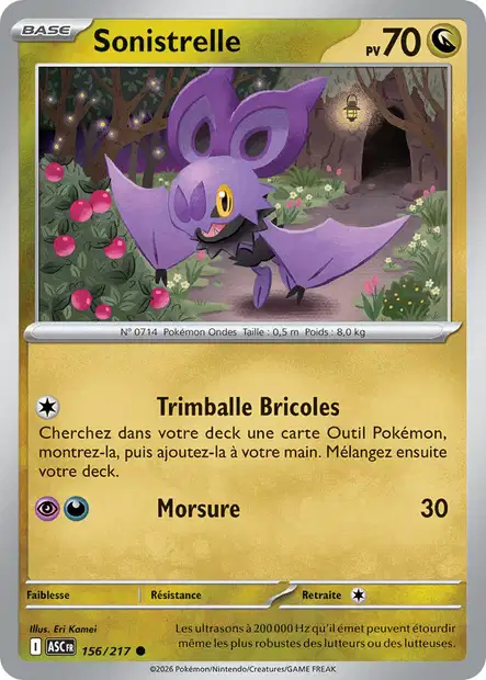 ME02.5 [FR] ASC (POKEBALL) 156 SONISTRELLE (COMMUNE)