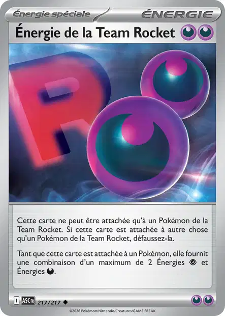 ME02.5 [FR] ASC 217 &Eacute;NERGIE DE LA TEAM ROCKET (UNCO)