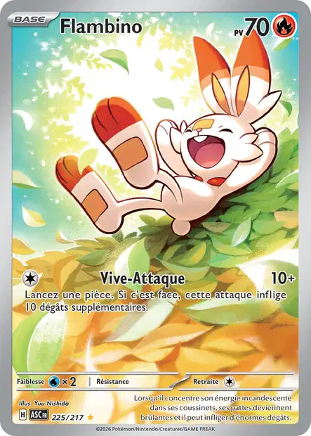 ME02.5 [FR] ASC 225 FLAMBINO (SECRETE ILLUSTRATION RARE)