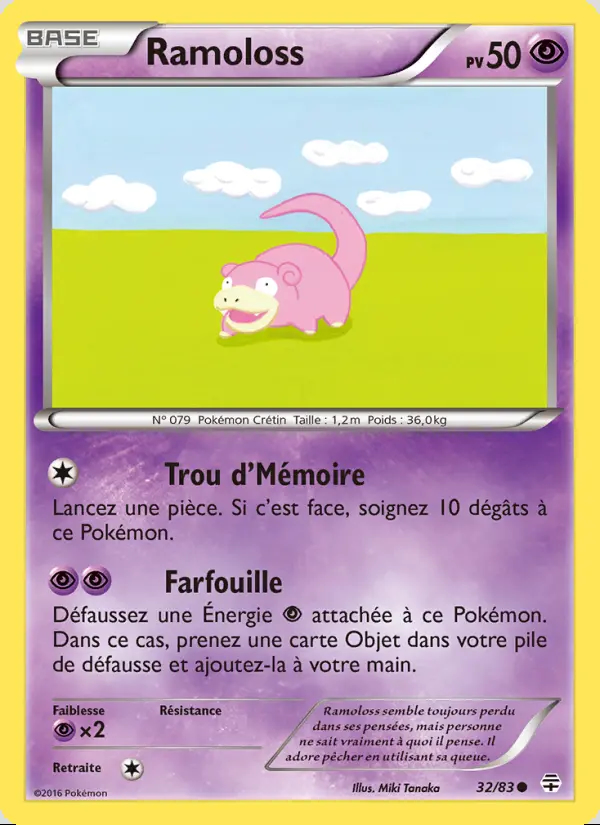 XY09.5 [FR] GEN 032 RAMOLOSS