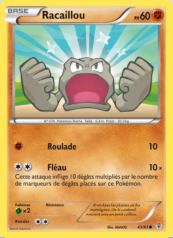 XY09.5 [FR] GEN 043 RACAILLOU