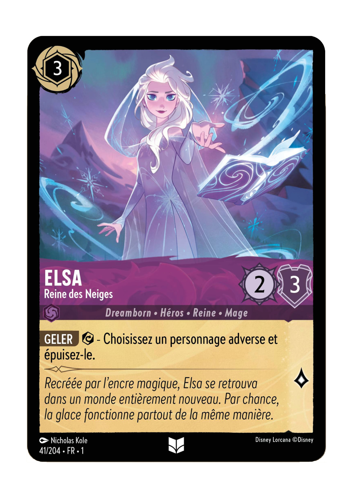 LOR01 [FR] TFC 041 ELSA, REINE DES NEIGES (UNCO)