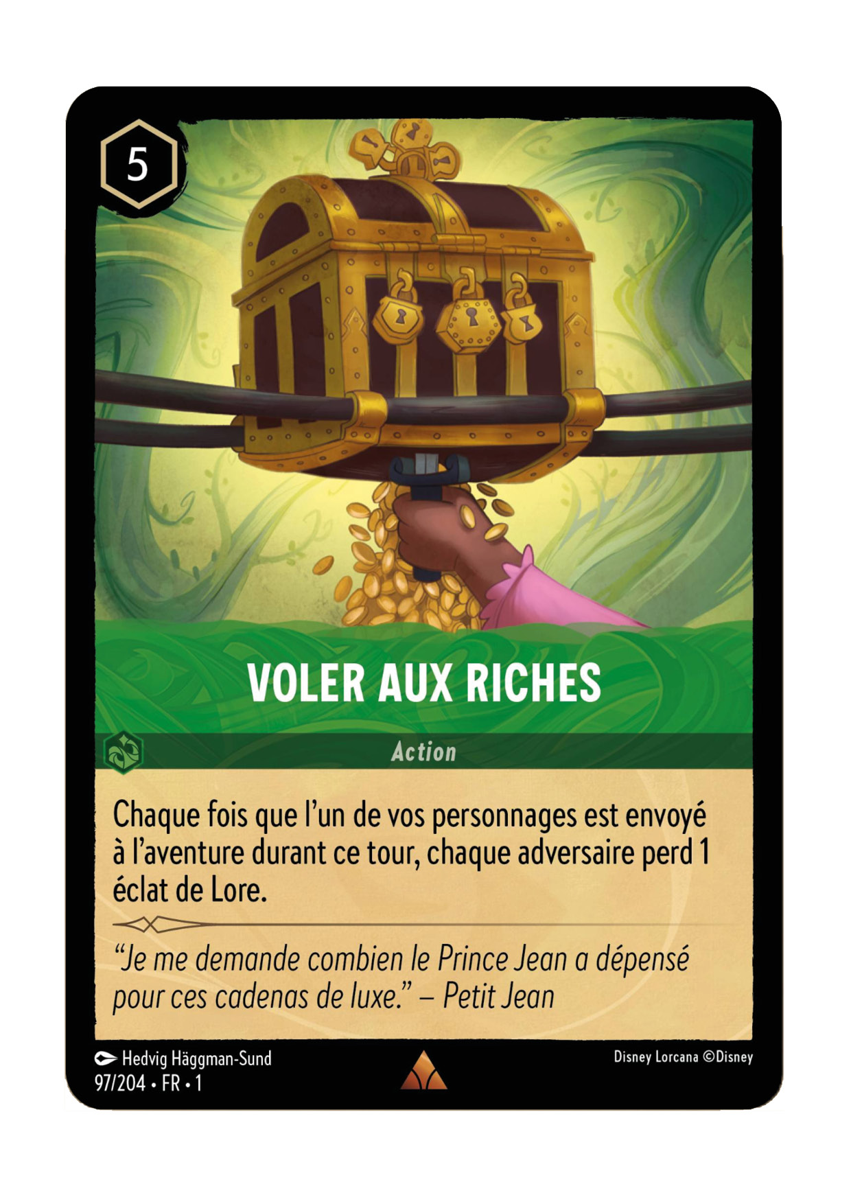 LOR01 097 VOLER AUX RICHES (RARE) - [FR]