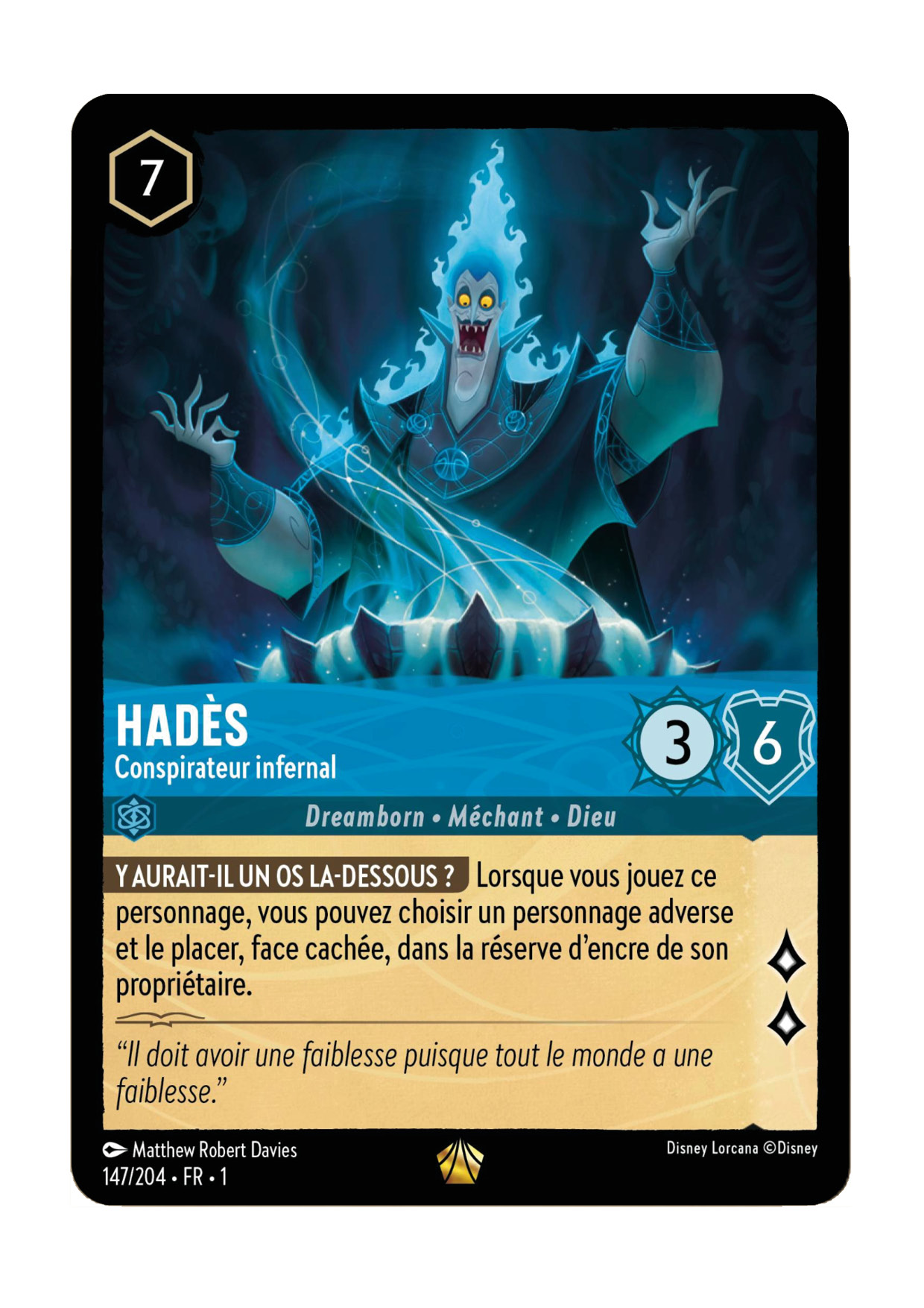 LOR01 [FR] TFC 147 HADÈS, CONSPIRATEUR INFERNAL (LEGENDAIRE)