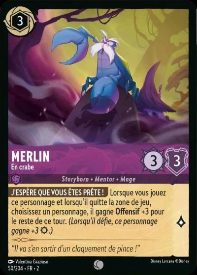 LOR02 050 MERLIN, EN CRABE (COMMUNE) - [FR]