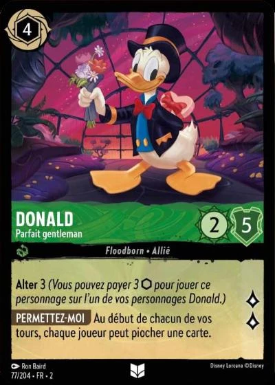 LOR02 077 DONALD, PARFAIT GENTLEMAN (UNCO) - [FR]