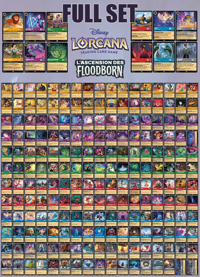 LOR02 - FULL SET CHAPITRE 2 (204 CARTES)