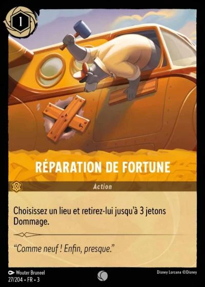 LOR03 - 027 (FOIL) REPARATION DE FORTUNE