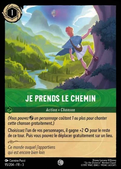 LOR03 - 095 (FOIL) JE PRENDS LE CHEMIN