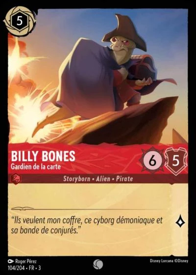 LOR03 - 104 (FOIL) BILLY BONES