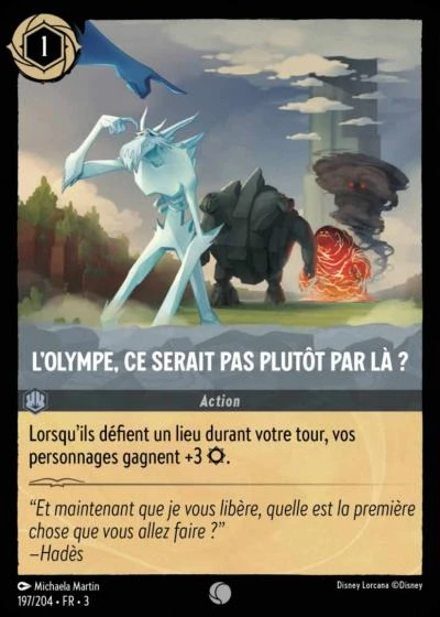 LOR03 (FOIL) 197 L'OLYMPE, CE SERAIT PAS PLUTOT PAR LA ? (COMMUNE) - [FR]