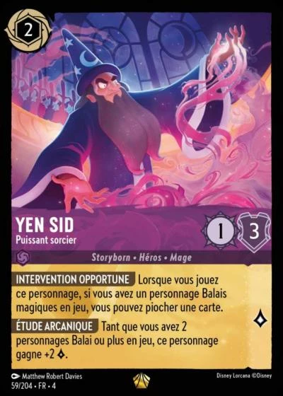 LOR04 [FR] URS 059 YEN SID, PUISSANT SORCIER (LEGENDAIRE)