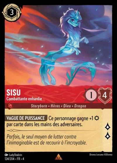 LOR04 [FR] URS (FOIL) 124 SISU, COMBATTANTE ENHARDIE