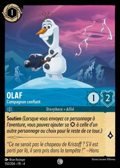 LOR04 [FR] URS (FOIL) 150 OLAF, CAMPAGNON CONFIANT